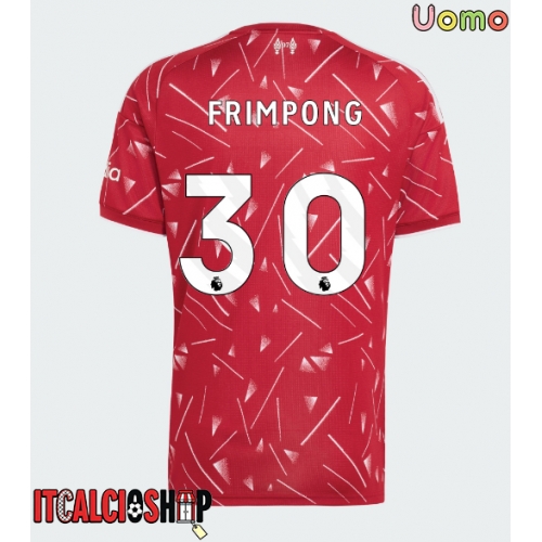 Liverpool Jeremie Frimpong #30 Prima Maglia 2026-27 Manica Corta